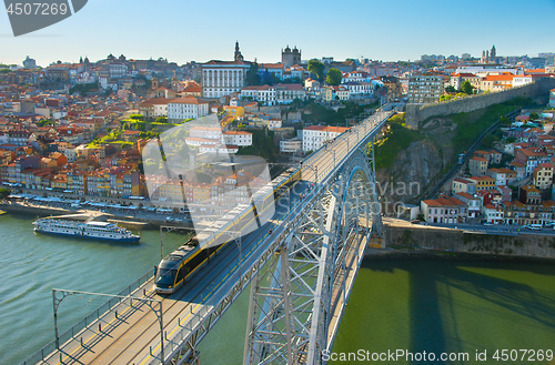 Image of Porto skyline in daytime. Portugal