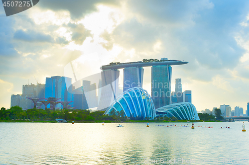 Image of Singapore Downtown skyline