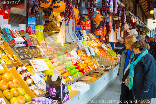 Image of Mercado San Miguel. Madrid, Spain