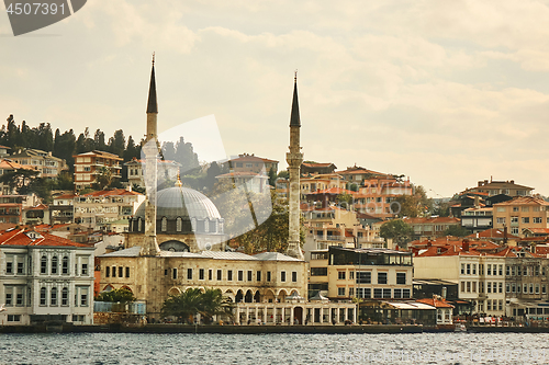 Image of beautiful panoramic view of the city Istanbul,Turkey