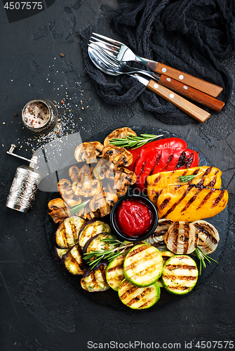 Image of Grilled vegetables