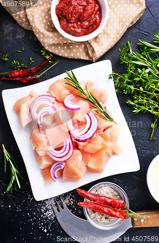 Image of raw chicken breast