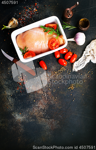 Image of raw chicken