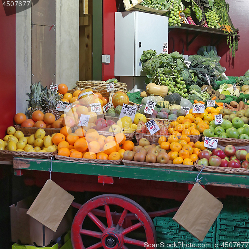 Image of Farmers Market Cart