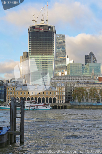 Image of Skyscraper Construction Site