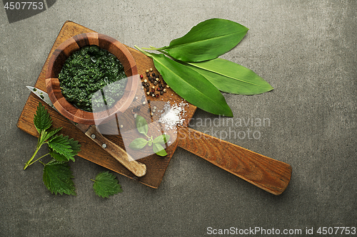 Image of Spring healthy pesto