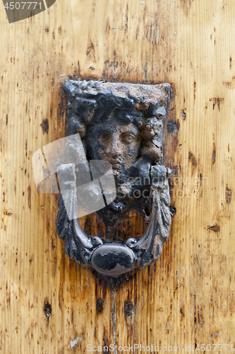 Image of Ancient italian door knocker.