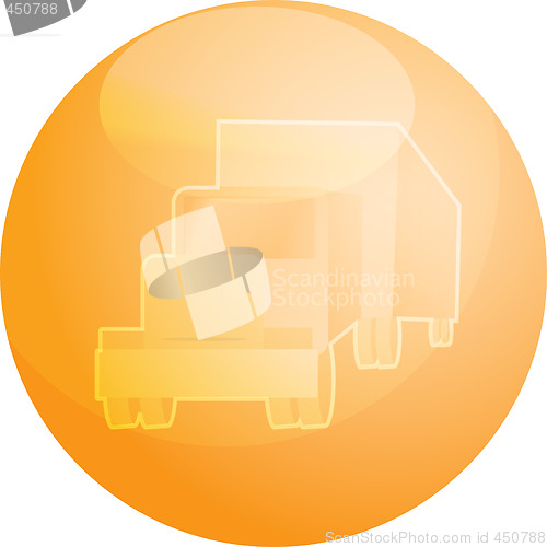 Image of Truck land transport illustration