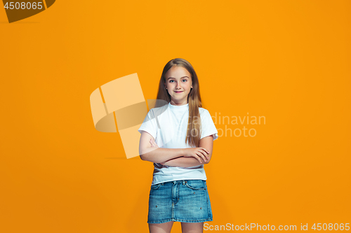 Image of Happy success teen girl