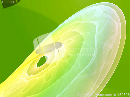 Image of Wavy glowing colors