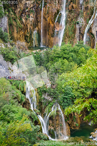 Image of Waterfalls in Plitvice Lakes National Park, Croatia