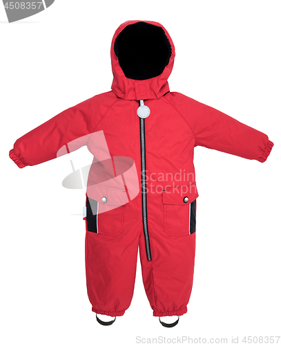 Image of Childrens snowsuit fall