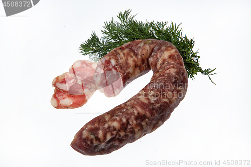 Image of Sausage Ans Greenery