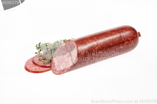 Image of Sausage Ans Greenery
