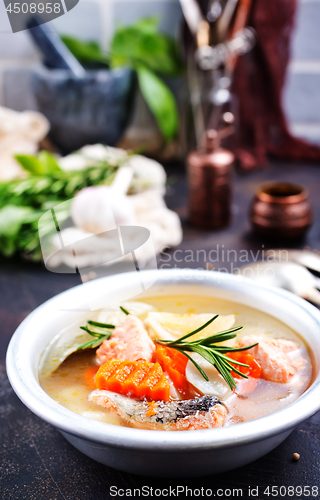 Image of fish soup