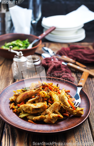 Image of vegetable stew with meat