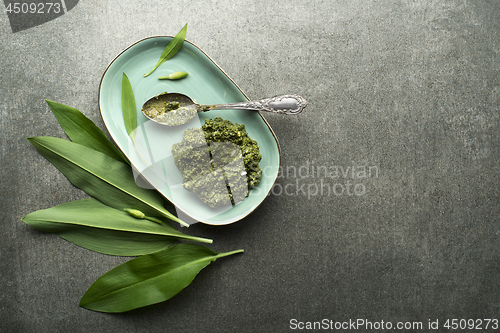 Image of Wild garlic pesto