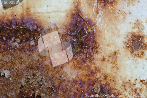 Image of Rusted melal texture.