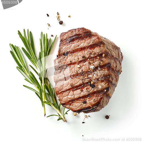 Image of grilled steak and rosemary