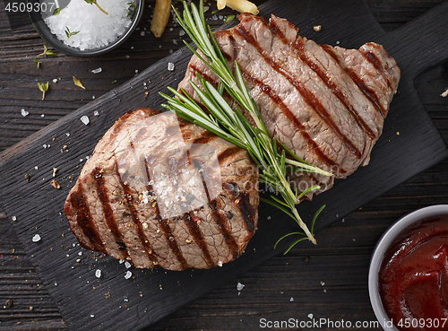 Image of grilled beef steaks