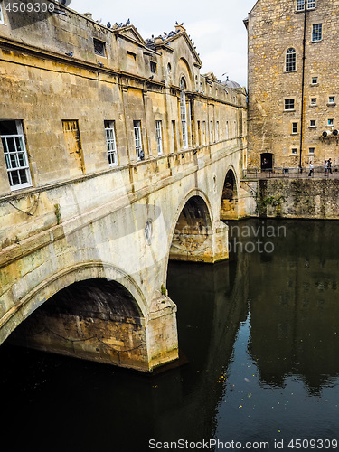 Image of HDR Pulteney Bridge in Bath