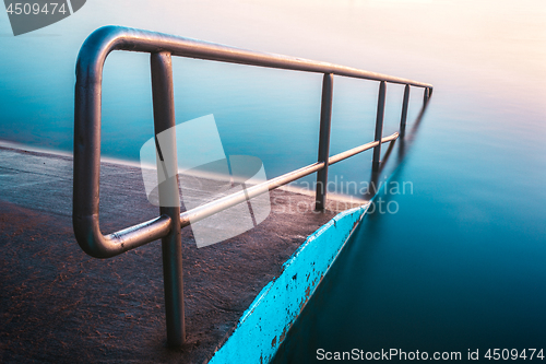 Image of North Narrabeen rock pool abstract