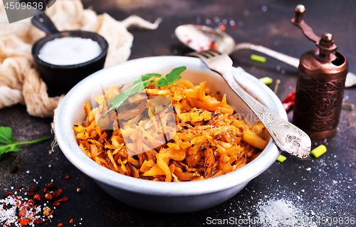 Image of fried cabbage