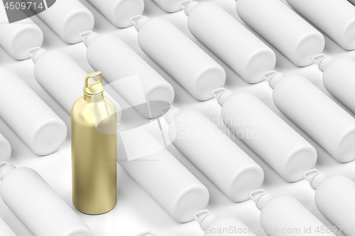 Image of Golden bottle