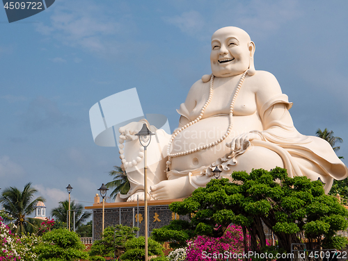 Image of The Vinh Trang Temple in My Tho,  Vietnam