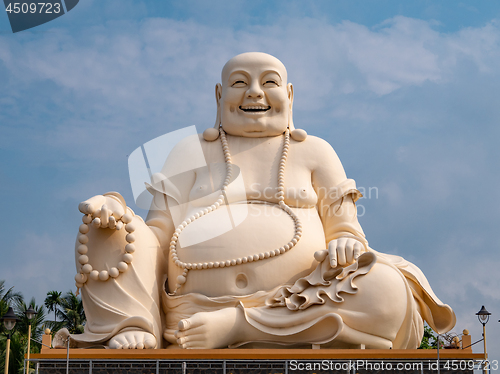 Image of The Vinh Trang Temple in My Tho,  Vietnam