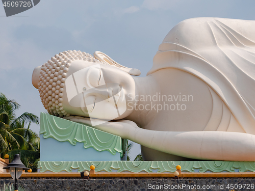 Image of The Vinh Trang Temple in My Tho,  Vietnam