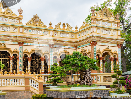 Image of The Vinh Trang Temple in My Tho,  Vietnam