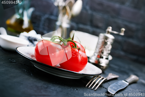 Image of  ingredients for greek salad