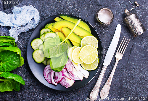 Image of green food