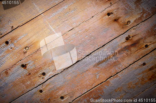 Image of Rustic brown wood planks background