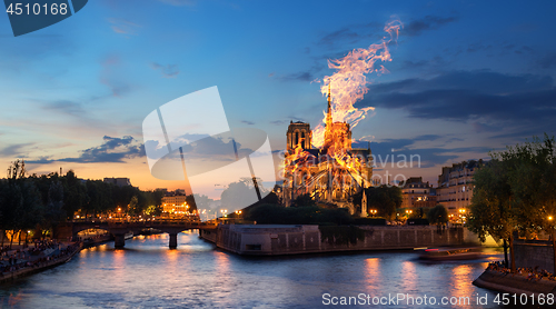 Image of Fire Notre Dame