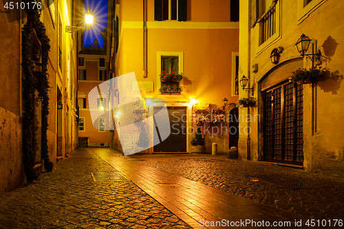 Image of Old street of Rome