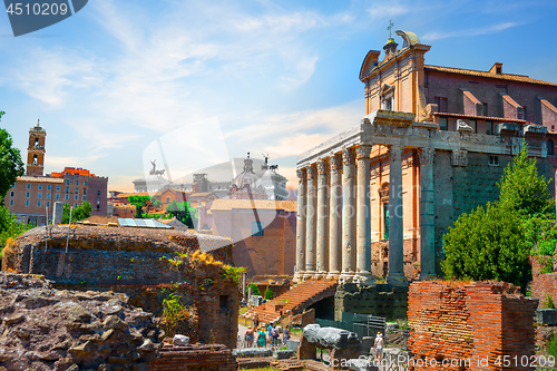 Image of Roman Forum in Rome