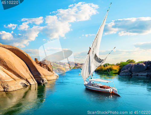 Image of River Nile in Aswan 