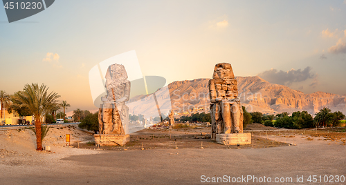 Image of The Colossi of Memnon