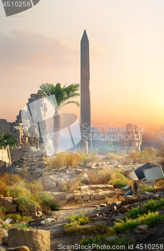 Image of Ruins of Karnak temple