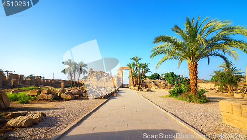 Image of Karnak temple in Luxor