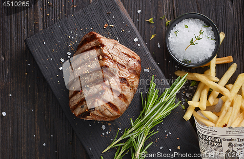 Image of grilled beef steak