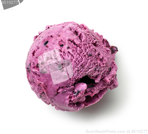 Image of ice cream ball