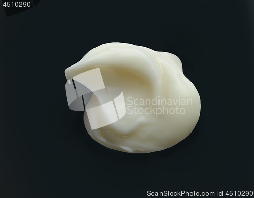 Image of white cosmetic cream