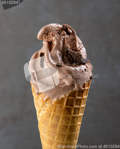 Image of Chocolate ice cream