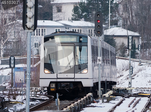 Image of City railway in Oslo