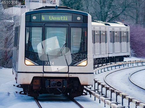 Image of City railway in Oslo