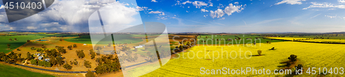 Image of Panoramic rural fields for miles and miles