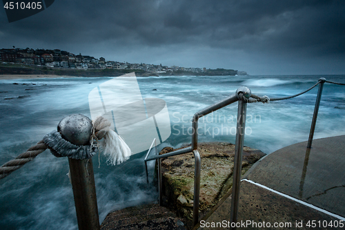 Image of Bronte Beach coastline Australia